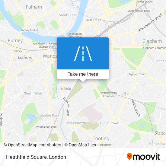 Heathfield Square map