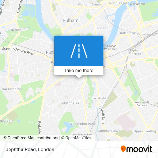 Jephtha Road map