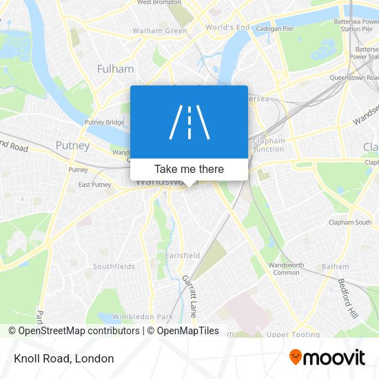 Knoll Road map