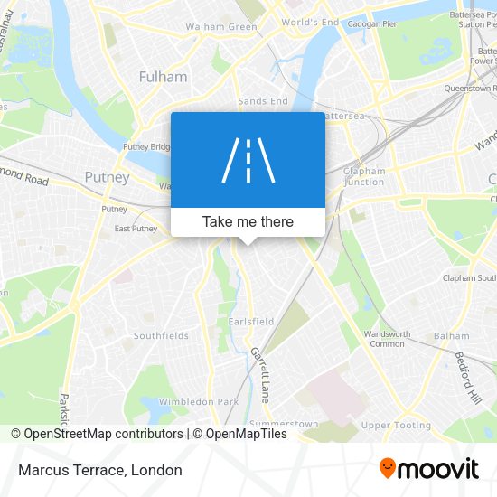 Marcus Terrace map