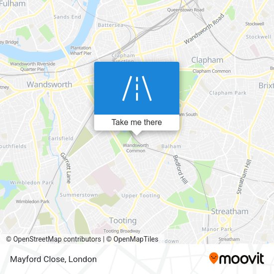 Mayford Close map