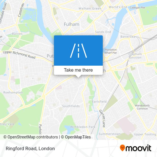 Ringford Road map
