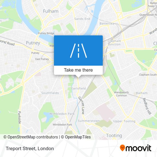 Treport Street map