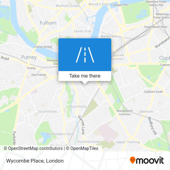 Wycombe Place map