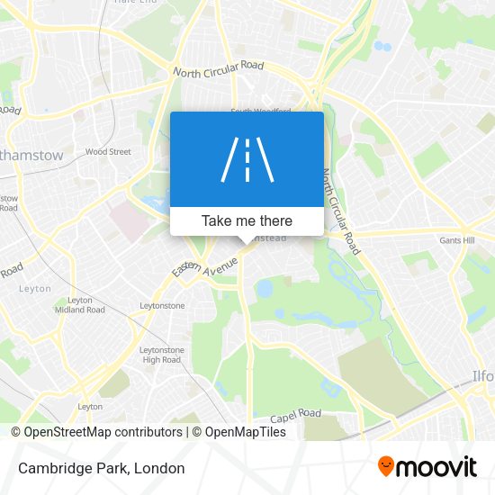 Cambridge Park map
