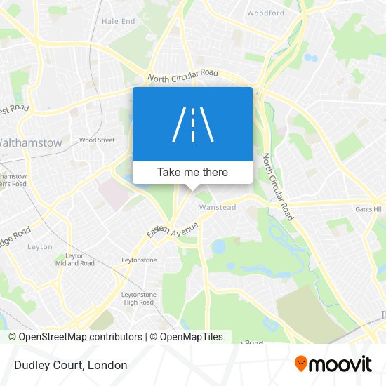 Dudley Court map