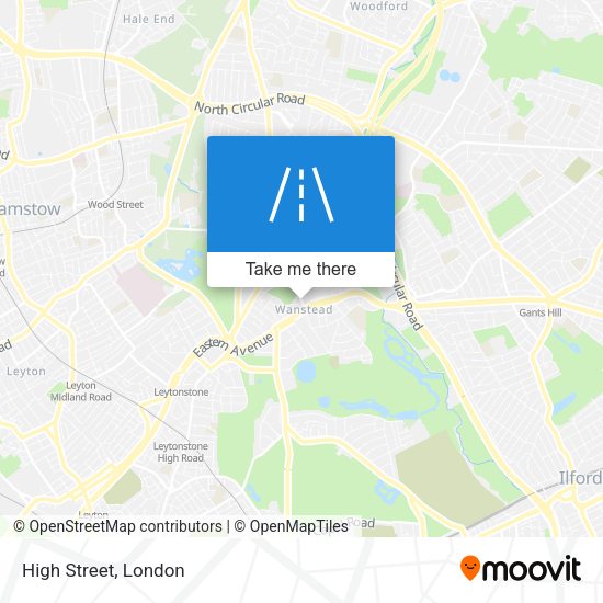 High Street map