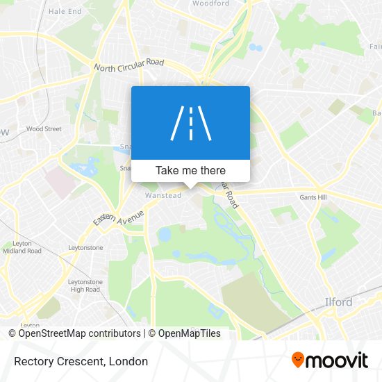 Rectory Crescent map