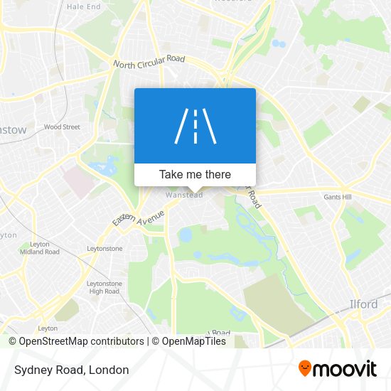 Sydney Road map