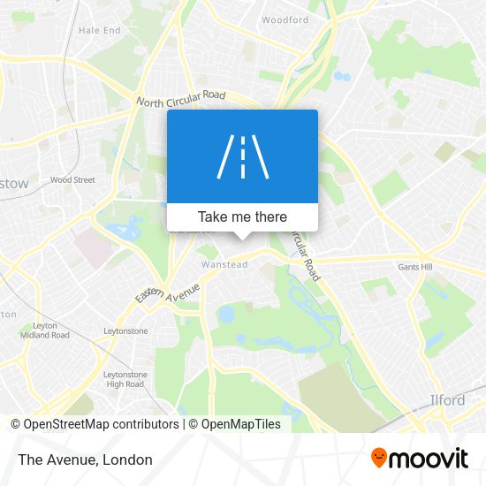 The Avenue map