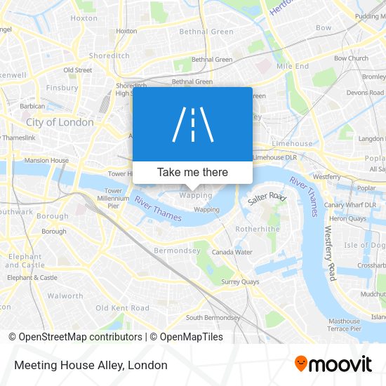 Meeting House Alley map