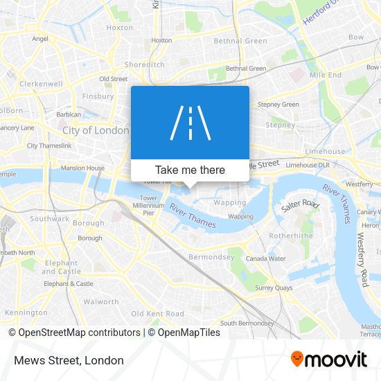 Mews Street map