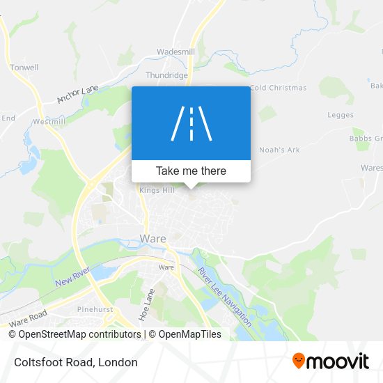 Coltsfoot Road map