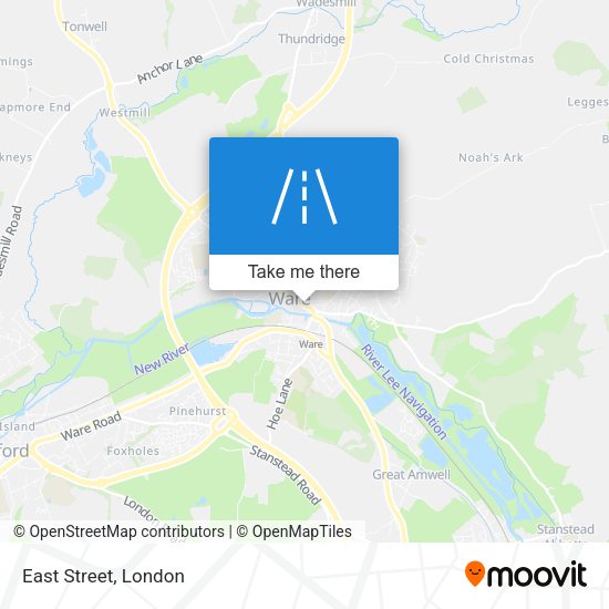 East Street map