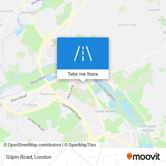 Gilpin Road map