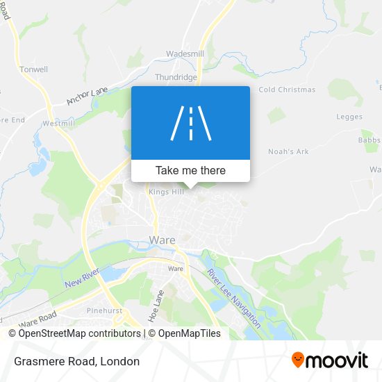 Grasmere Road map