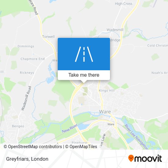 Greyfriars map