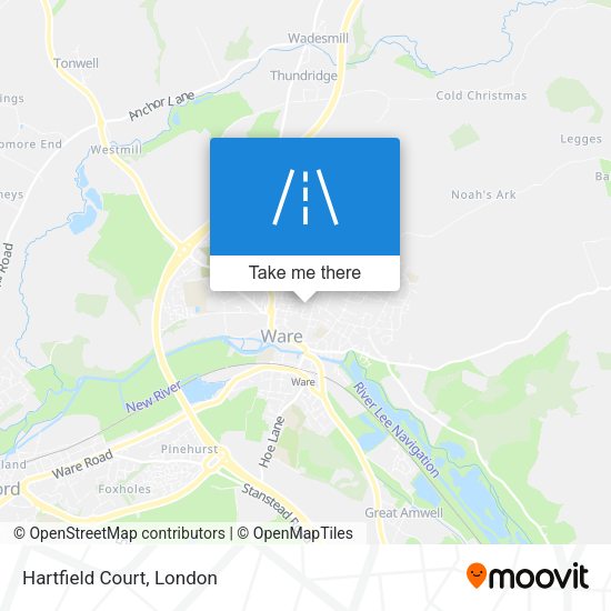 Hartfield Court map