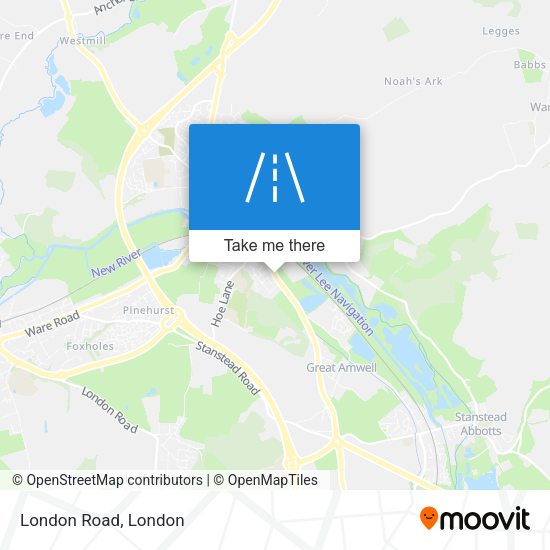 London Road map