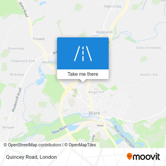 Quincey Road map