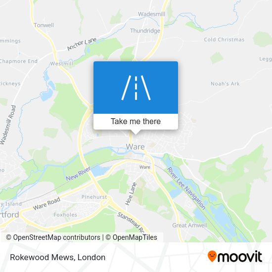 Rokewood Mews map