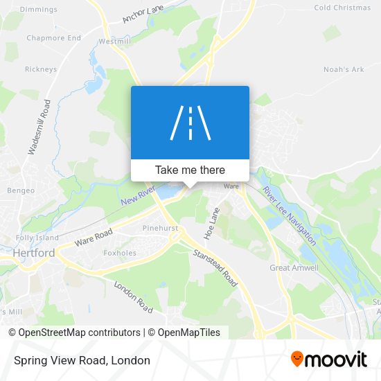 Spring View Road map