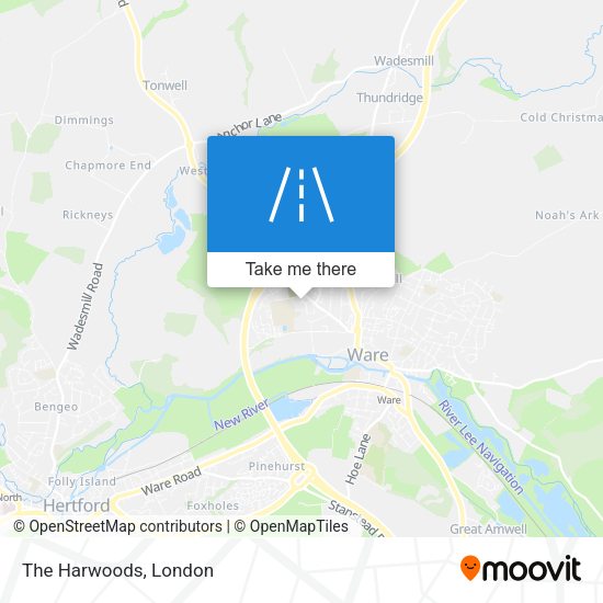 The Harwoods map