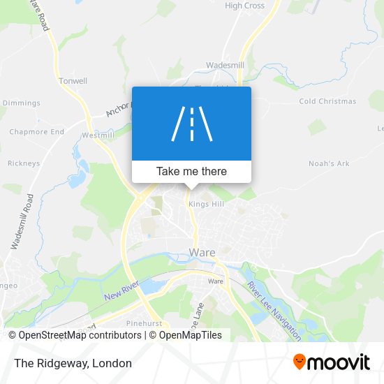 The Ridgeway map