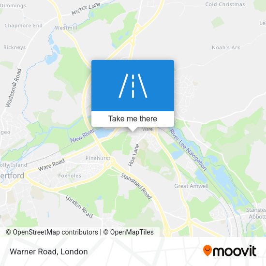 Warner Road map