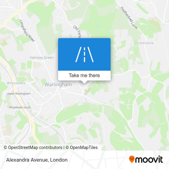 Alexandra Avenue map