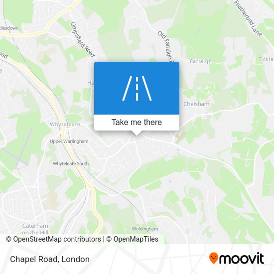 Chapel Road map