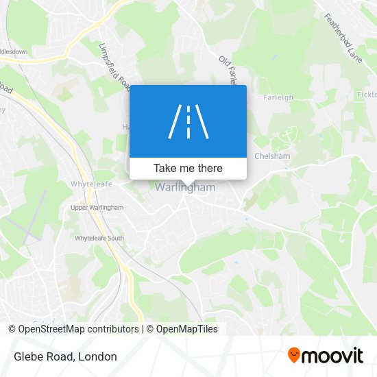 Glebe Road map