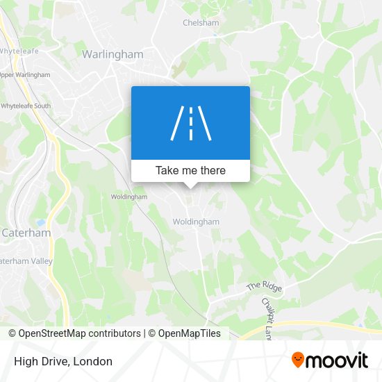 High Drive map