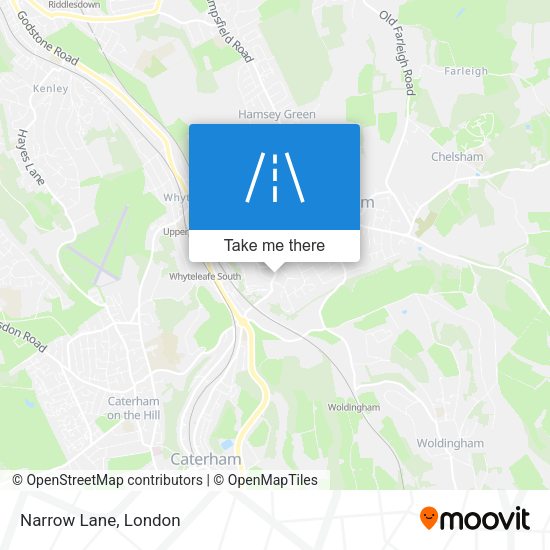 Narrow Lane map