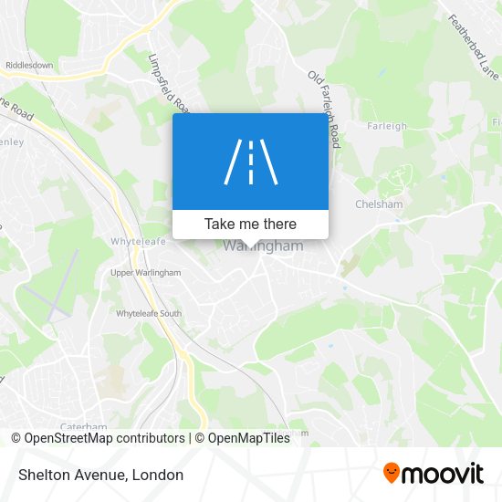 Shelton Avenue map