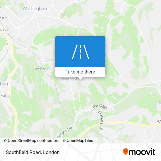 Southfield Road map