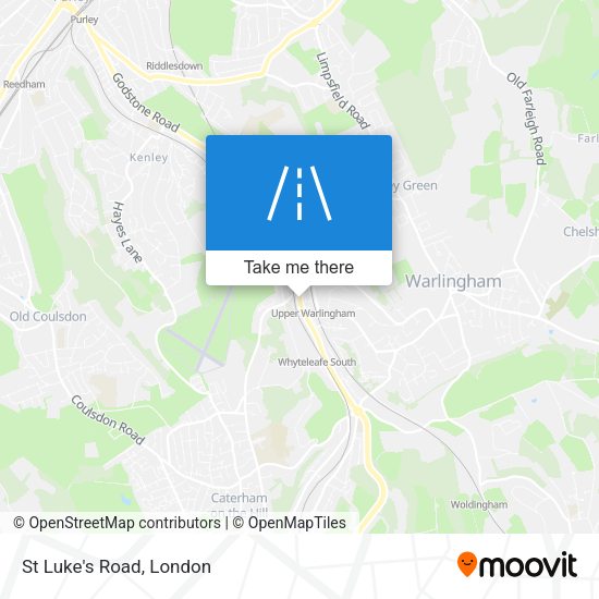 St Luke's Road map