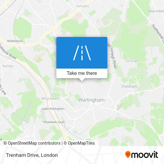 Trenham Drive map