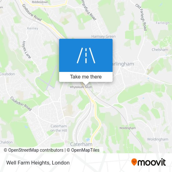Well Farm Heights map