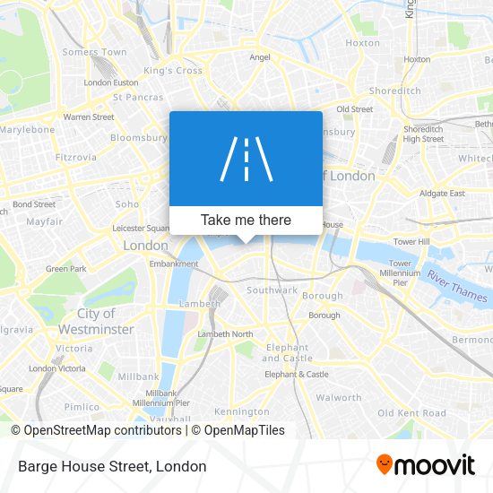 Barge House Street map