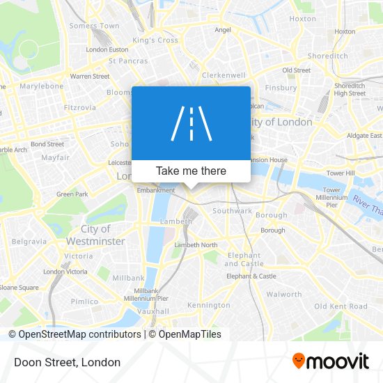 Doon Street map