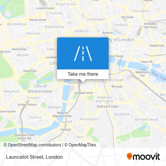 Launcelot Street map