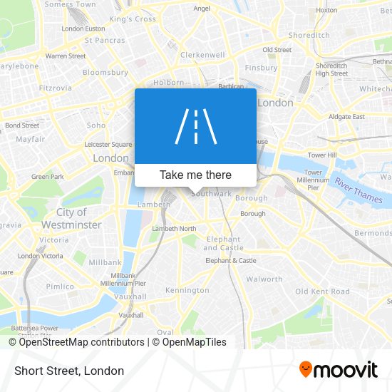 Short Street map