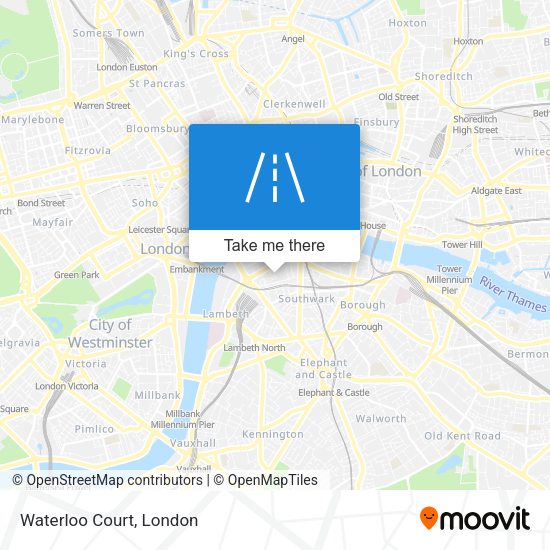 Waterloo Court map