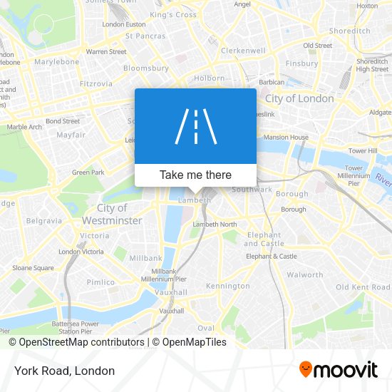 York Road map