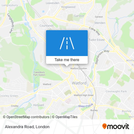 Alexandra Road map