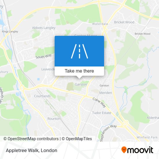 Appletree Walk map