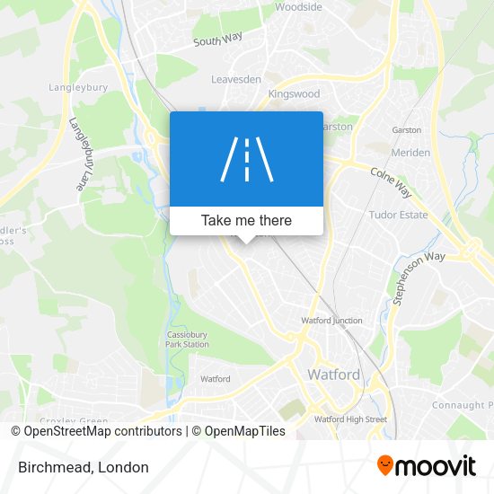 Birchmead map
