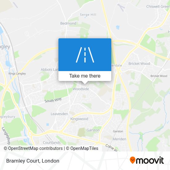 Bramley Court map