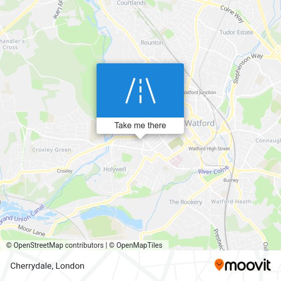 Cherrydale map